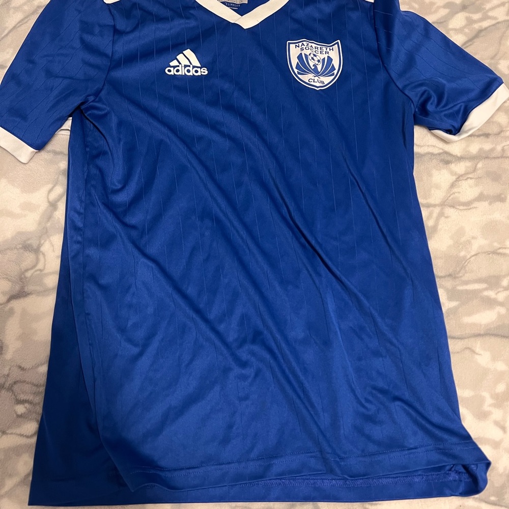 Adidas Blue Soccer Jersey
